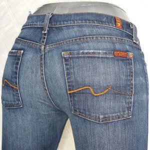 7FAM Size 12/31 Bootcut Jeans